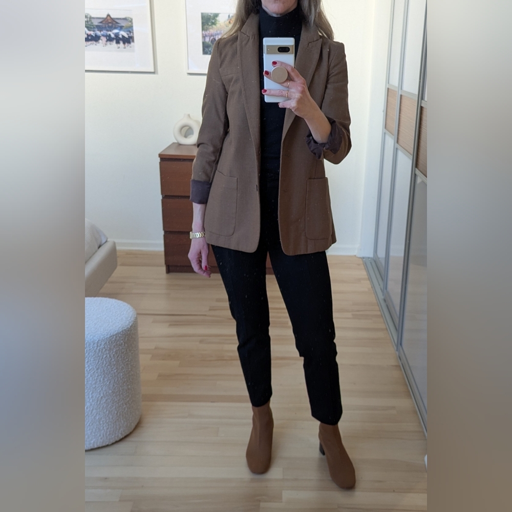 Club Monaco Camel Blazer